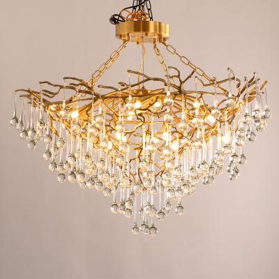 China 20W Hanging Entryway Chandelier Lights For Bedroom 50000H Lifespan for sale