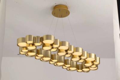 China LED Acrylic Gold Resin Creatieve Kroonluchter Csutom Kleur 3000 - 6000K Te koop