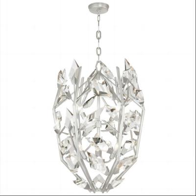 China Creatief zilver modern kristal kroonluchter 3000K 4000K 6500K Te koop