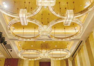 China Luces de lujo de alta gama para ocasiones comerciales de hoteles en venta