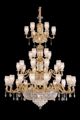 China Luxury Large Chandeliers For High End Interior Decoration for sale