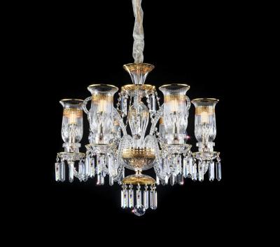 Chine Chandeliers commerciaux en verre personnalisable haute luminosité à vendre