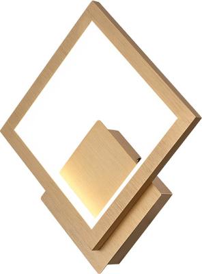 China Creative Square Aluminum Wall Light 18w Living Room Background Wall Bedroom Headboard Art Wall Light for sale