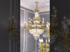 extra large crystal chandelier