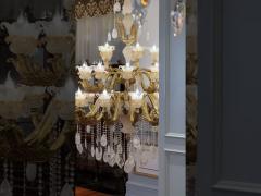 long chandelier for foyer