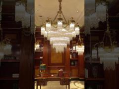 large foyer chandelier