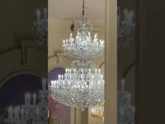 chandeliers for two story foyers