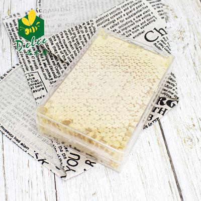 China 100% Honey Wholesale 100% Pure Natural Chewable Bee Comb Honey In Bulk Raw Comb for sale