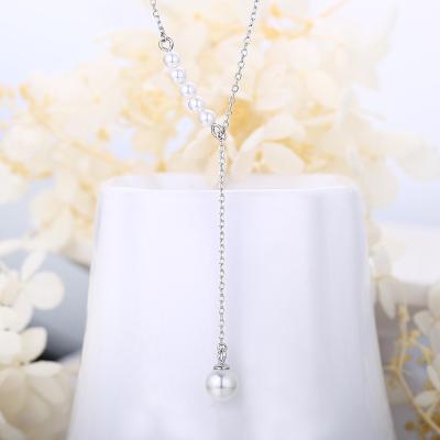 China SAP2211 Latest Designs Simple Jewelry Charm Pendant Cute For Girls 925 Sterling Silver Freshwater Pearl Pendants Cute Wedding Party for sale