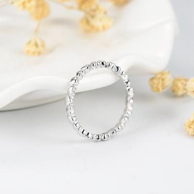 China Vintage SAR7492 Sevenajewelry brand manufacturing jewelry rings engagement round shape heart wedding ring for women for sale