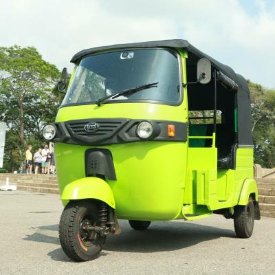 China Passenger bajaj model electric tricycle electric rickshaw with good quality and cheap price for sale