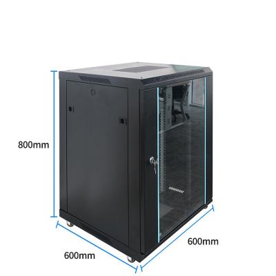 China 19 Inch Wall Mounted Equipment Data Rack Network Cabinet Collect 15u Network Data Rack Cabinet for sale