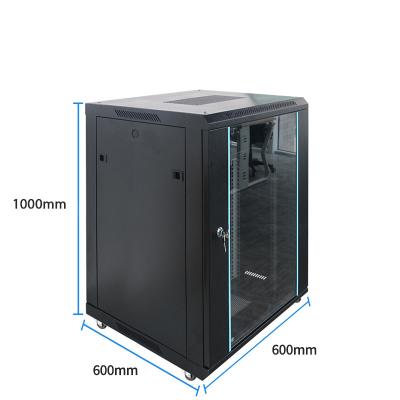 China Equipment Data Rack Network Cabinet 18u Mounted Enclosure Server Cabinet Rack Wall Mount for sale