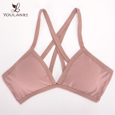 China Antibacterial Bralette Sexy Mesh New Women's Lingerie Bra Ladies Cotton Bra for sale