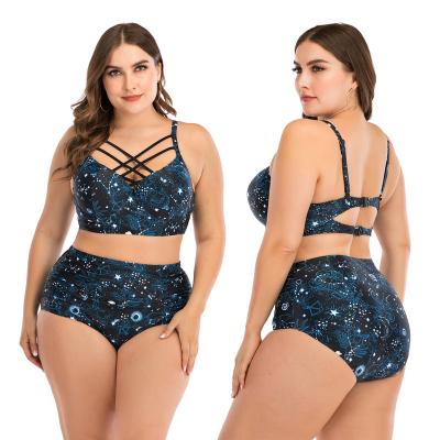 China Low MOQ Wholesale Anti-UV Plus Size Sexy Women Bathing Swimwear Bikini for sale