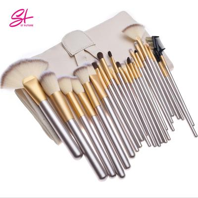 China Angular Blush 24pcs Wholesale Makeup Brushes Professional Cosmetic Brush Set Makeup Brushes 24 pcs for sale