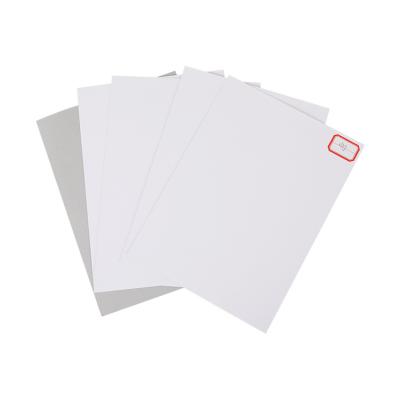 China 450GSM Carton Moisture Proof White Gray Back Paper Duplex Board for sale