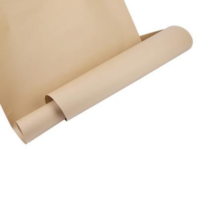 China Moisture Proof 60GSM Brown Kraft Paper Roll Gift Packaging Kraft Paper for sale