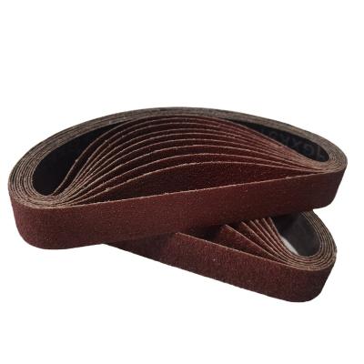 China Grinding and polishing size 30mm*533mm power tool abrasive belt derusting and deburring annular abrasive belt for sale