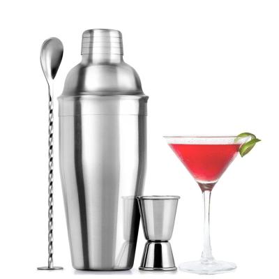 China Sustainble Shaker Cocktail Bar Set Unbreakable Personalized Eco-Friendly Bartender Promotional for sale