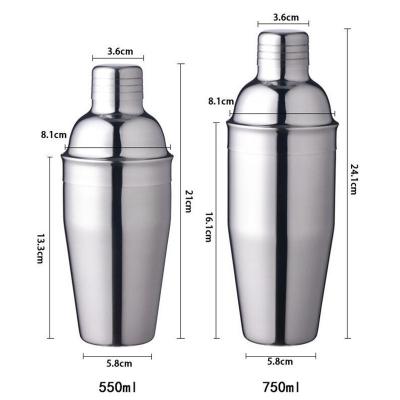 China Mixer Holding Bar Shaker Beverage Wine Drinks Set Bar Tools Sustainble Stainless Steel Cocktail Whiskey for sale