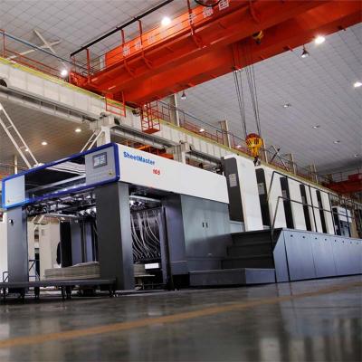 China Box large format all size 1620*1040mm mutti-color paper rapid fast industrial printing machine for sale