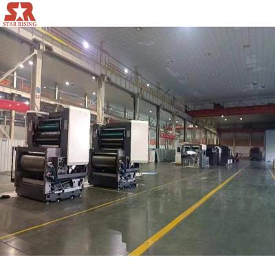 China Transfer Cylinder paper film steel sheet six color SR145-4 Color large folio offset coating press half-size printing machine sheetoffset printer for sale