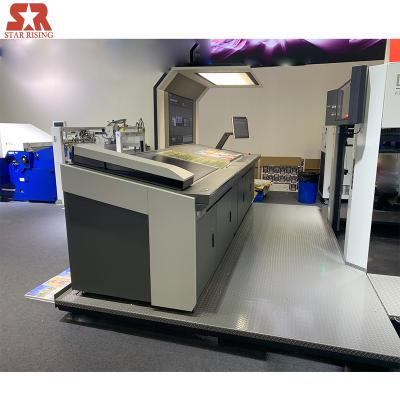 China Easy Operation 2023 SR118-6LI  six color UV ink four color  rapid high 1200*720 mm  poster coating paper flatbed flexo printing pres for sale