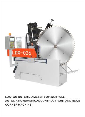 중국 LDX-026 썰매 직경 800MM-2200MM 큰 CNC TCT 원형 톱 블레이드 썰매 기계 판매용