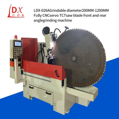 China LDX-026A Máquina de rectificación CNC completa con hoja de sierra TCT grande en venta