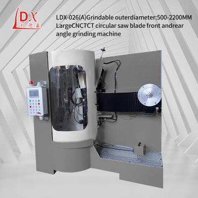 China LDX-026A 300MM-1600MM Durchmesser Große Kreislauf-Säge-Klinge Drei-Achsen-CNC-Säge-Klinge Schleifmaschine zu verkaufen