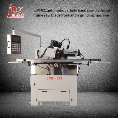 China LDX-021 Carbide band zag blad servo feed rake hoek versnellingsmachine slijpmachine Te koop