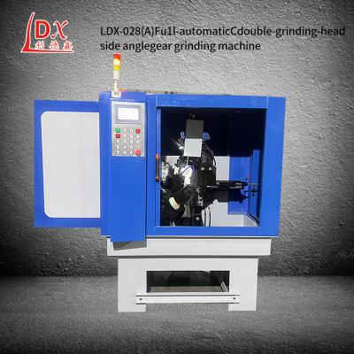 China LDX-028A Closed NC Alloy Saw Blade Double Grinding Head Side Angle Sharpening Machine Factory Direct Sales for sale