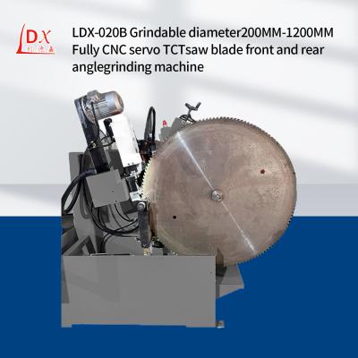 China LDX-020B Máquina de molienda de hoja de sierra circular CNC Automático de giro de ángulo de molienda de escalera de dientes en venta