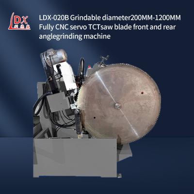 China LDX-020B Large CNC Circular Saw Blade Front And Rear Angle Grinding Machine en venta