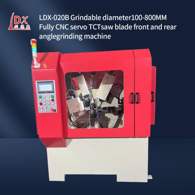 Cina LDX-020B Servo Feed Full CNC Saw Blade Front And Rear Angle Grinding Machine in vendita