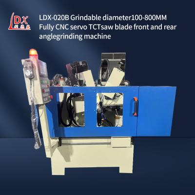 China LDX-020B Aluminium legering cirkelzaagblad Voor- en achterhoek slijpmachine Te koop