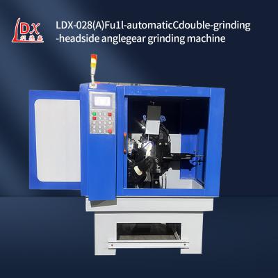 Chine LDX-028A Machine de meulage à angle latéral à lame de scie à servo CNC à double tête de meulage à vendre