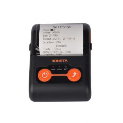 China 58mm thermal portable printer black popular high quality wireless mini mobile receipt printer for sale