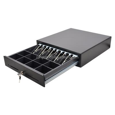 China Rongta RT410B Electronic Money Drawer for Supermarket POS Systems Cashier 4 Bill 5 Bill USB Cash Drawer RT410B for sale