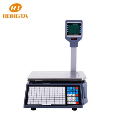 China RLS1000A/RLS1100A Weighting Label Scale Printer Barcode Label Scale 30-60mm for sale