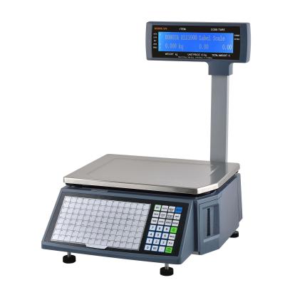 China 30kg Weight Printing Label Scale Scale Barcode Printing Scale 15kg/30kg for sale