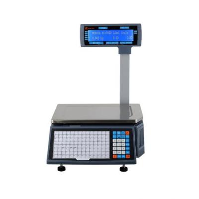 China Weighing Scales with Label Printer Barcode Label Printing Scale 15KG/30KG for sale