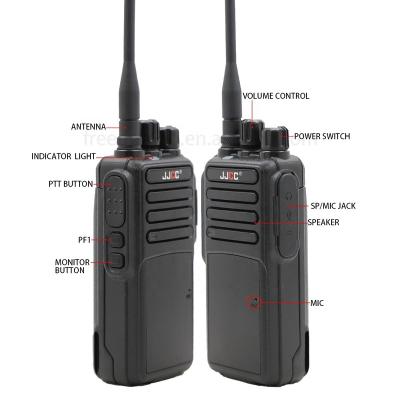 China JJCCJC-1000 new 12W high power professional handheld wireless handheld intercom factory direct sale; factory outlet JC-1000 for sale