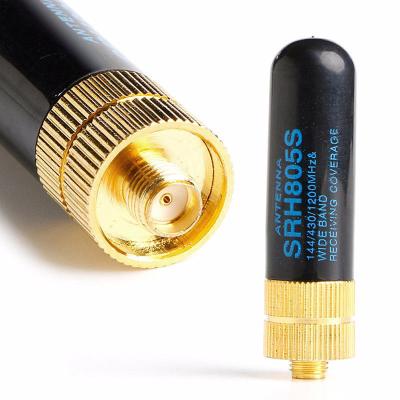 China Consumer Electronics SRH-805S Ham Radio Antenna SMA-F Antenna for baofeng UV5R UV82 888S for sale