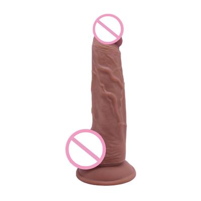 China Hot Selling Dildo Sex Toy Dildo Sex Toy 6 In Soft Masturbate Sex Toy Strong Suction Cup Huge Realistic Dildo For Male Woman Vagina G Spot Dildo Toy for sale