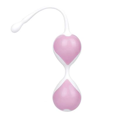 China Weighted Orgasm Balls Covered Luxurious Silicone Weighted Orgasm Balls Covered Luxurious Silicone Kegel Balls Vagina Tighten Smart Love Ben Wa Ball Kegel Workout Exercises Female Sex Toys Vagina Sex Machines ball for sale