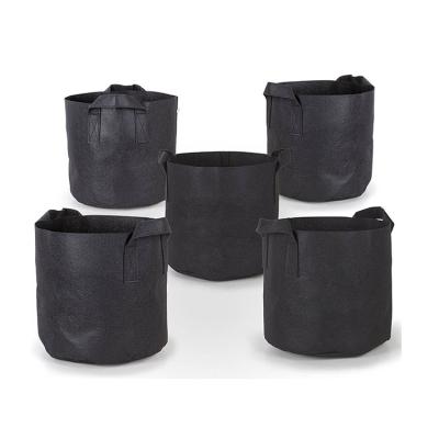 China Modern Modern 5 Gallon Nursery Pots Garden Grow Fabric Plant Bags Felt Pots Wholesale for sale