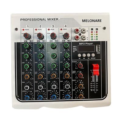 China MELONARE Professional Audio Mixers Mixing Consoles Live Recording USB To Drive MX-10 Compatible for sale