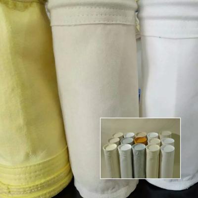 China High Efficiency FMS Needle Felt Filter Bag Felt Bag High Temperature Dust Collector Bags for sale